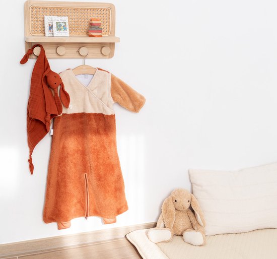 BEMINI Babyslaapzak - MAGIC BAG 4-12m - TOG 2.5 - Zachte warmte - Hazelnoot tricolor — afbeelding 5