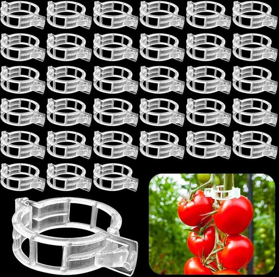 Plantenclips en -steunklemmen set met 31 stuks en 20 m draad voor het binden van... | bol