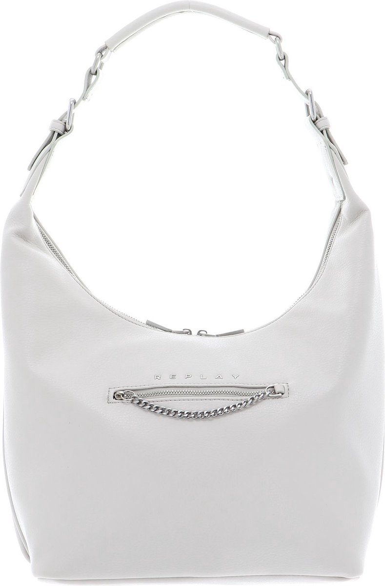 REPLAY Schoudertas Shoulderbag Light Grey Grijs