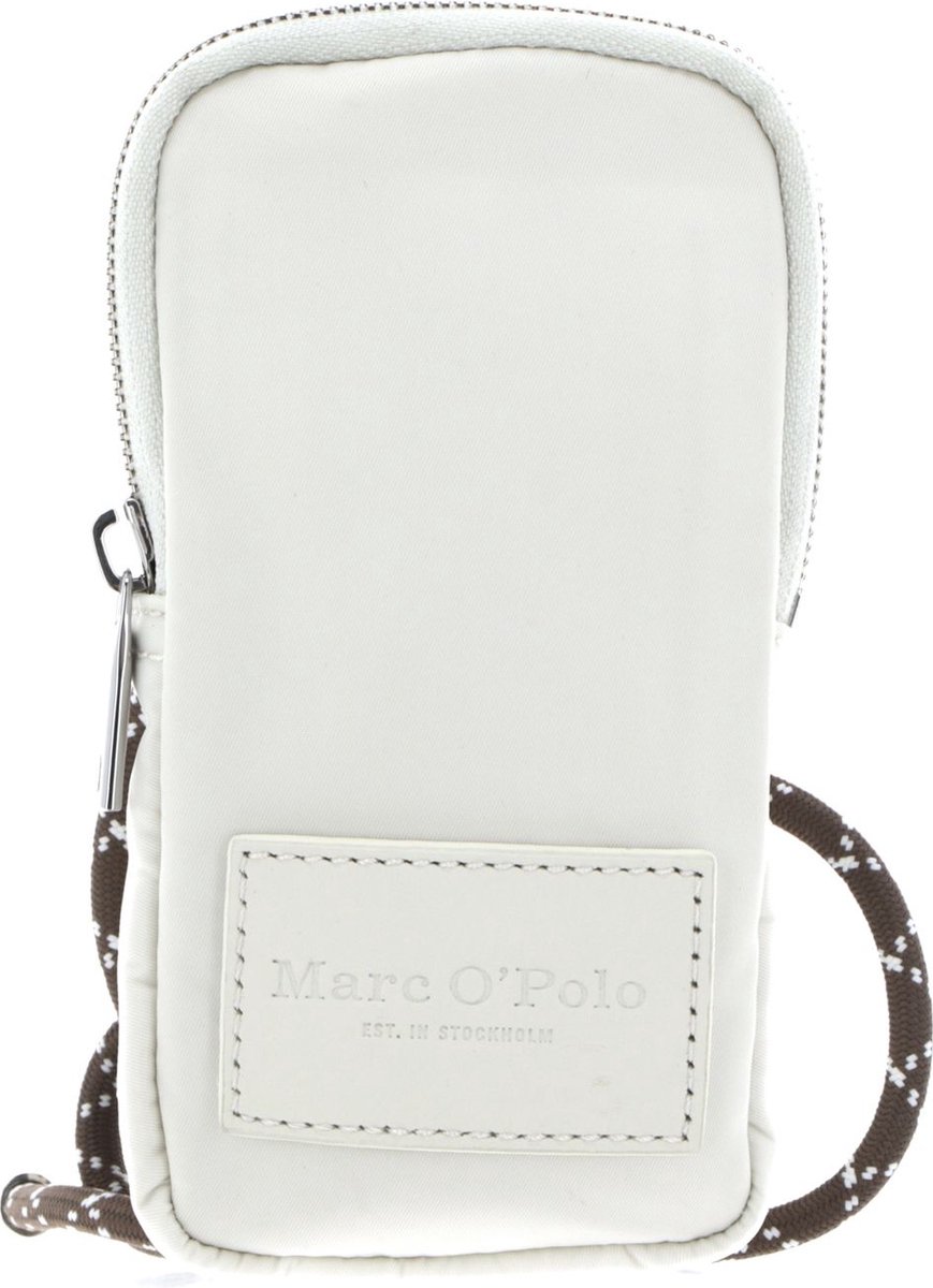 Marc O'Polo Telefoontasje Akuna Cellphone Bag Chalk White Wit