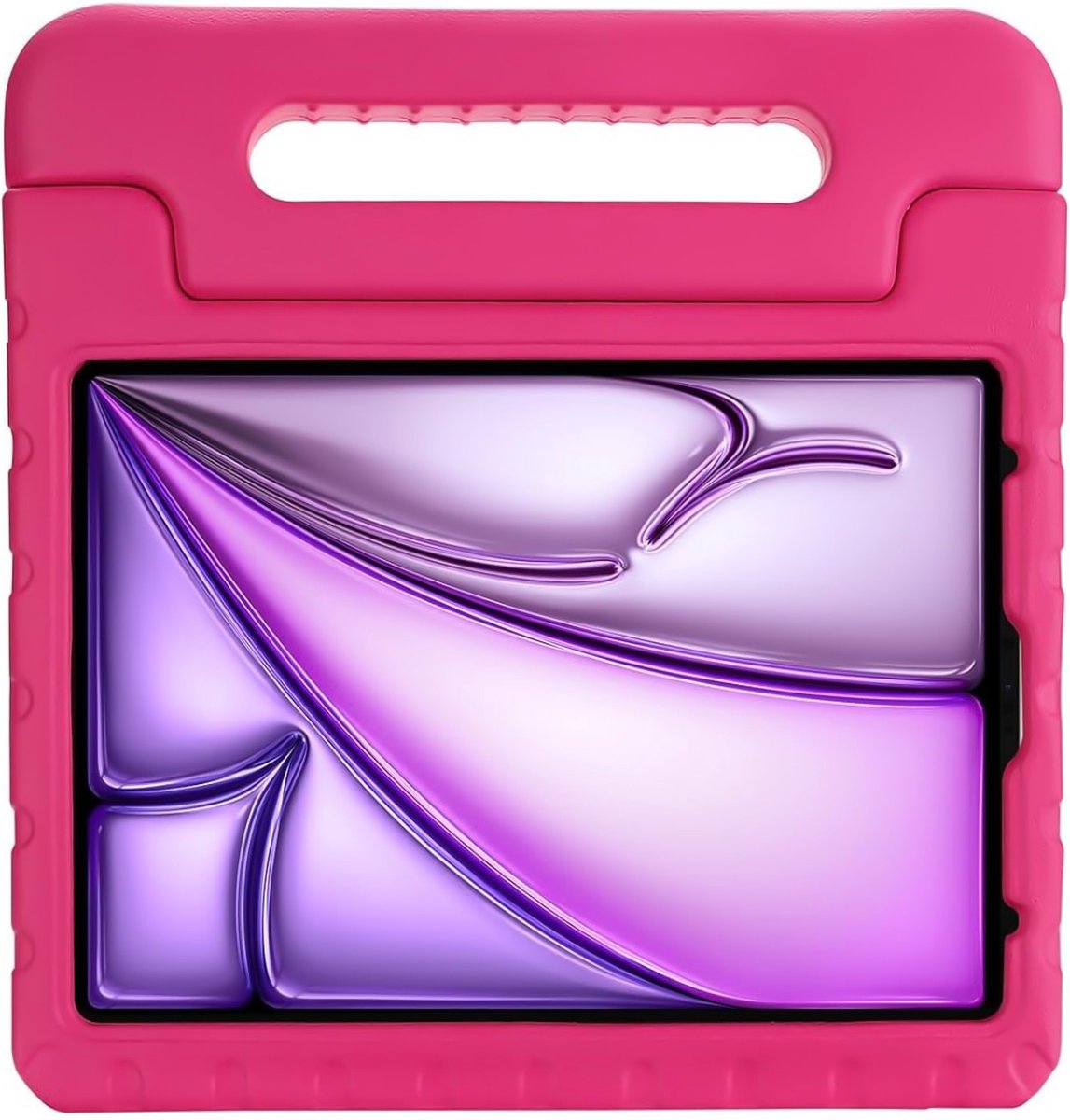 JustinCase Kids Cover voor Apple iPad Air 11 2024, Roze