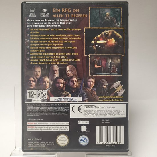 Electronic Arts Lord Of The Rings The Third Age Anglais Nintendo GameCube