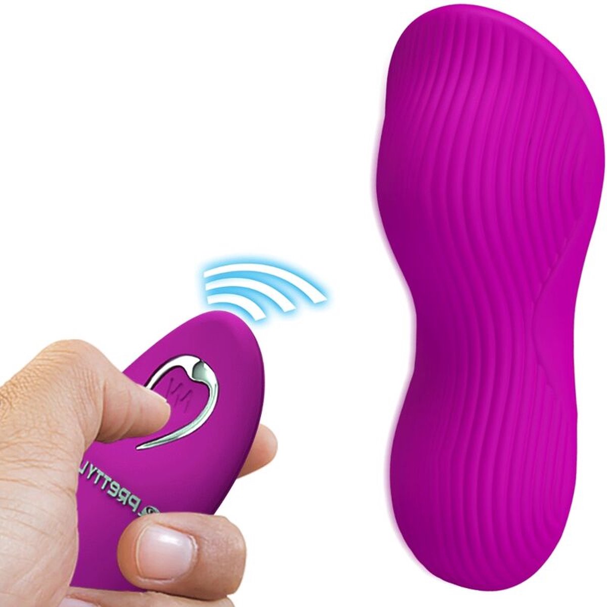 PRETTY LOVE - ROMARIO LAY-ON CLITORIS STIMULATOR AFSTANDSBEDIENING ROZE | VIBRATOR | VIBRATOR VOOR KOPPELS | SEKSSPEELTJES VOOR KOPPELS | SEKSSPEELTJES VOOR VROUWEN | SEX TOYS VOOR KOPPELS | SEX TOYS VOOR VROUWEN
