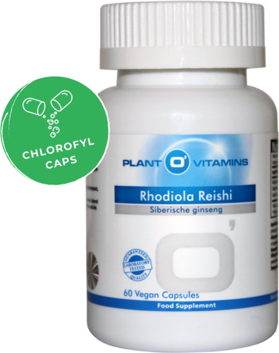 Rhodiola Reishi Plantovitamins 60 Capsules