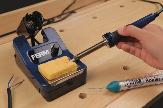 Ferm SGM1013 Lötstation 48W 160 - 480 °C 230V Überhitzungsschutz