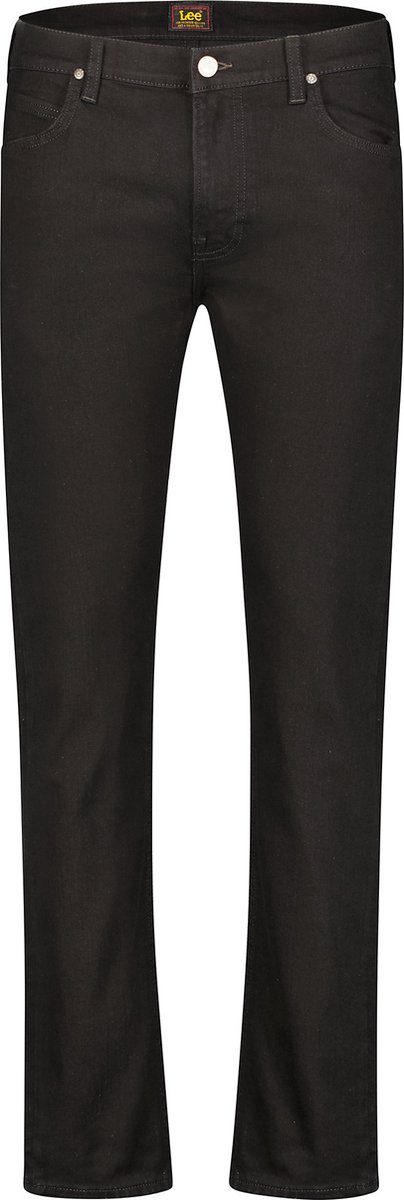 LEE RIDER CLEAN SLIM STRAIGHT JEANS-HEREN Zwart