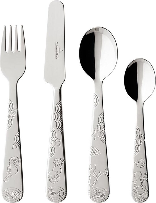 Villeroy & Boch Kinderbestekset Happy as a Bear - 4-delig van Villeroy & Boch — afbeelding 5