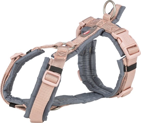 Hondentuigje Trixie Premium Trekking Grafiet Blush M