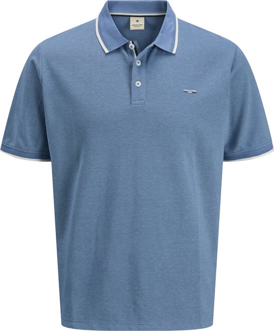 Jack & Jones Poloshirt Jprblualves Ss Polo Sn 12274681 Quiet Harbor Mannen Maat - M