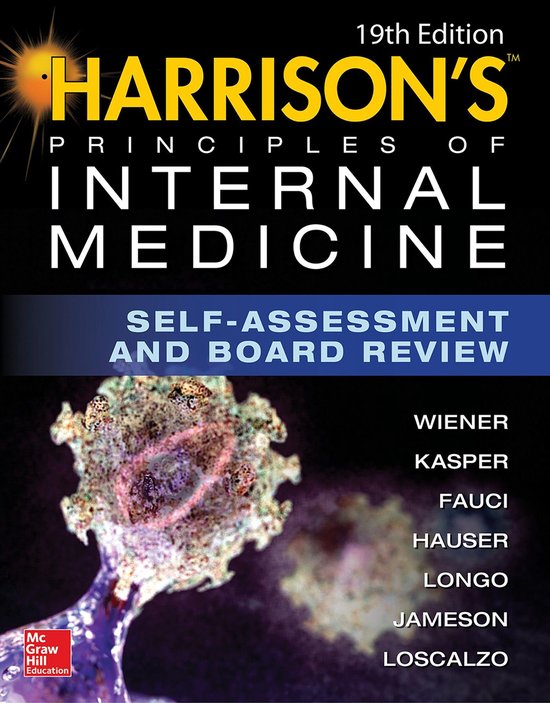 Harrisons Principles of Internal Medicine Self-Assessment an ... - cover