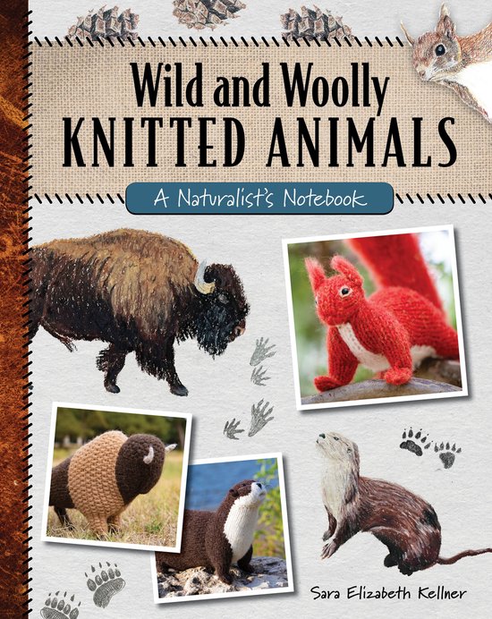 Wild and Woolly Knitted Animals - cover