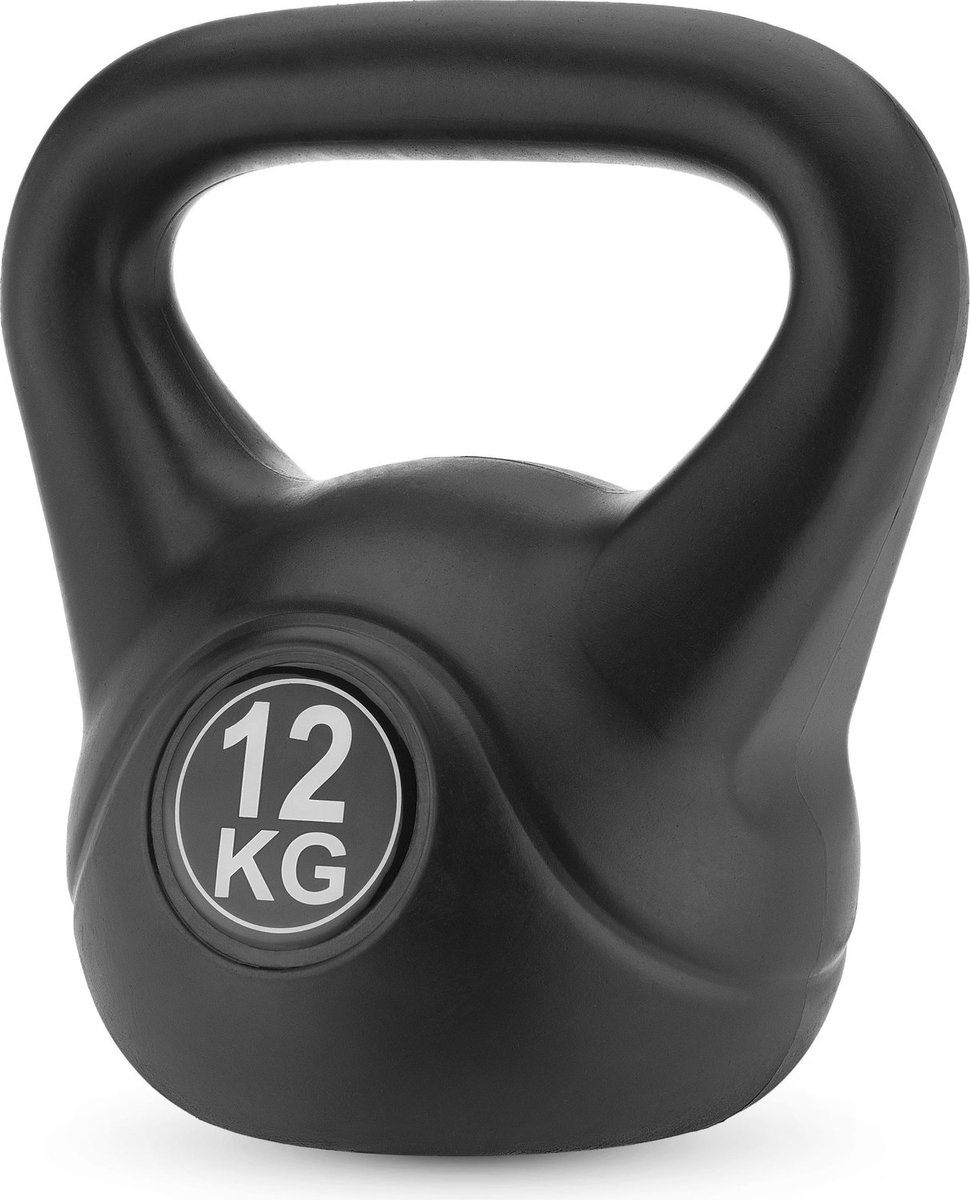 Gymtek® Kettlebell Dumbbell - 12kg - Kettlebell, Halter, Balgewicht – foto 6