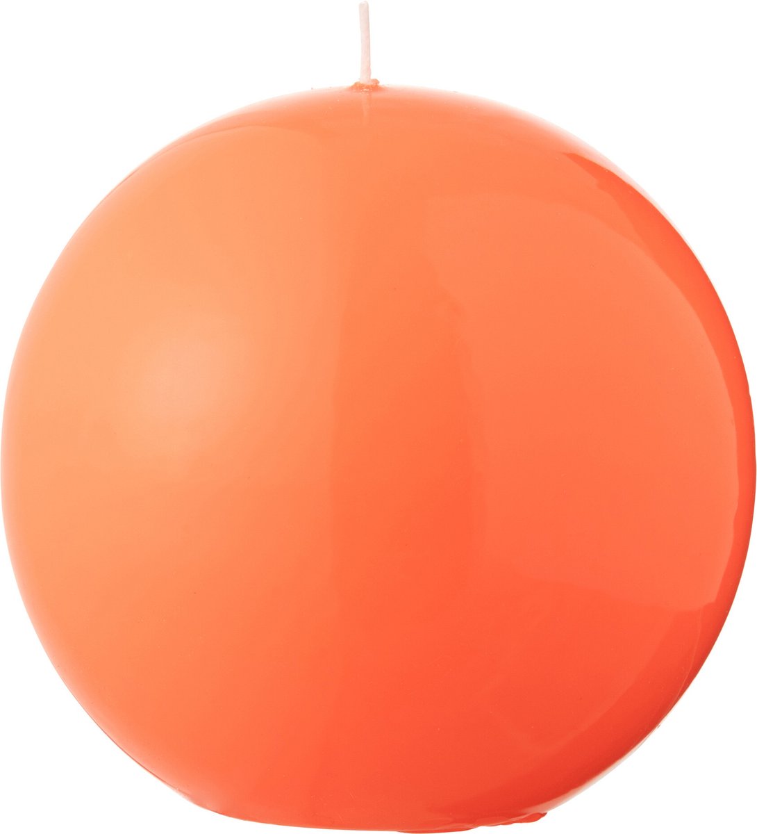 J-Line kaars Bol - fluo rood - 50U