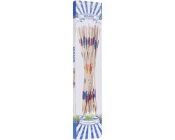 Mikado XXL houten spel 31 stokken multicolor educatief speelgoed.
