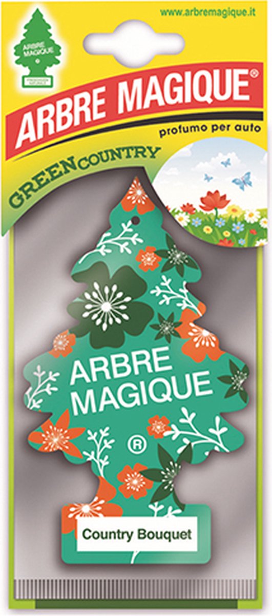 Goedkoopste Arbre Magique Luchtverfrisser Country Bouquet