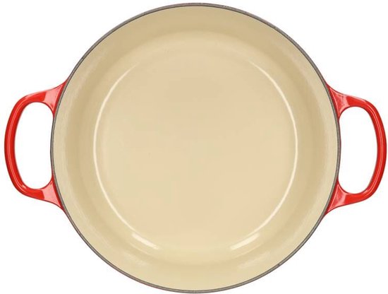 Le Creuset Signature Braad-/stoofpan - Ø 28 cm - kersen Rood