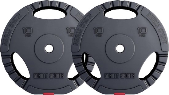 Gorilla Sports Halterschijven Set