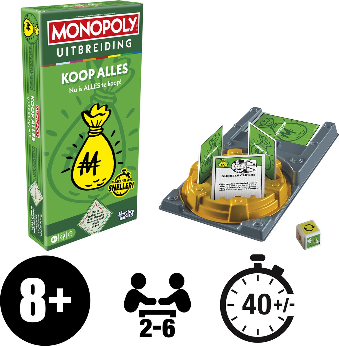 Monopoly Koop alles - Uitbreiding voor Monopoly - Gezelschapsspel — afbeelding 8
