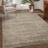 Relax Oslo - Tapis uni à poils ras - Tapis moderne - Beige - 350x450 CM