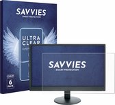 Savvies - Screenprotector voor Fujifilm X-S20 - Folie Beschermfolie transparant (6 Stuks)