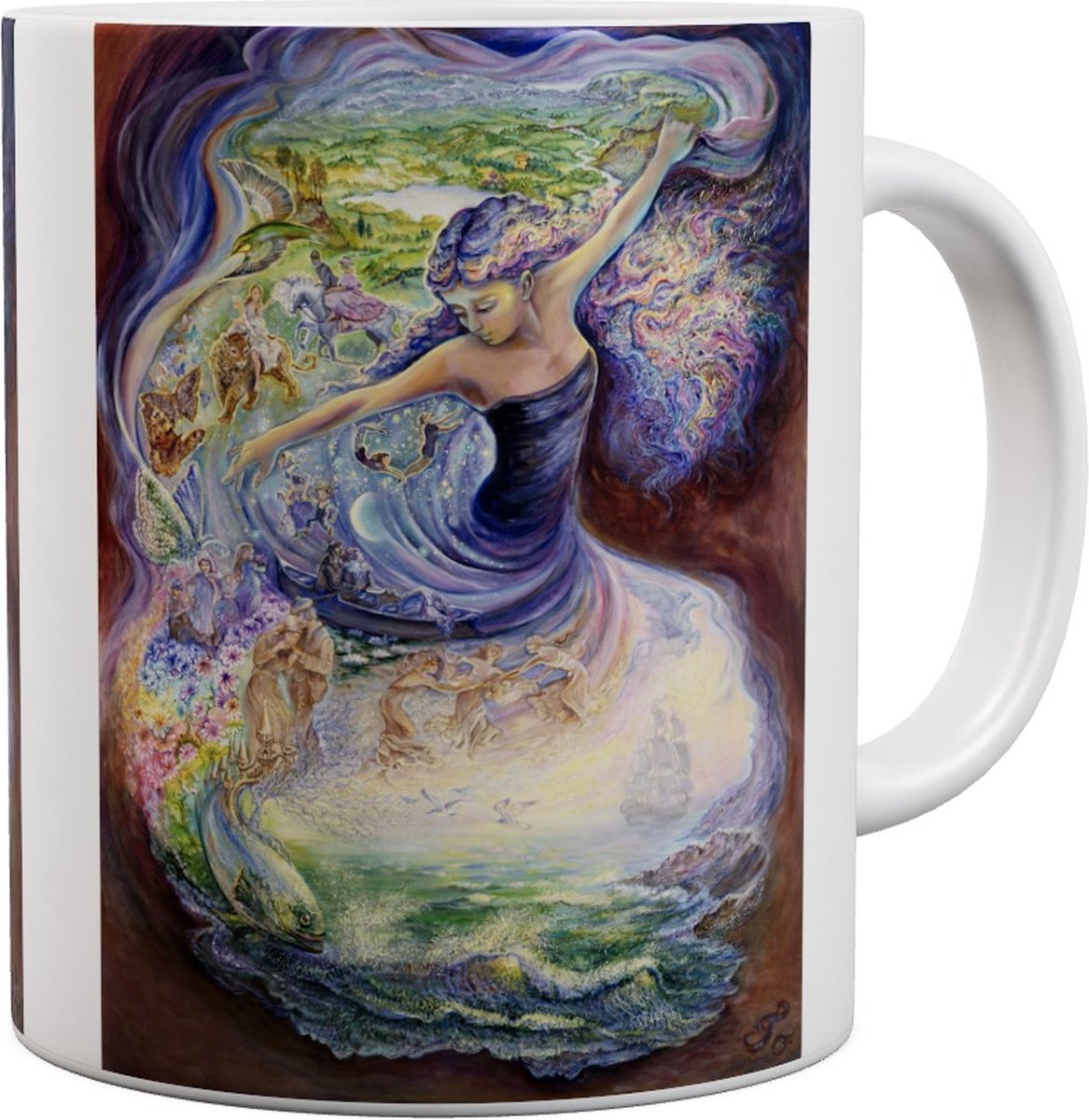Josephine Wall Fantasy Art - Dance Of Dreams - Mok 440ml 440