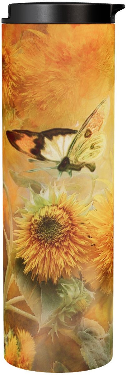 Vlinder Sunflowers & Butterflies - Thermobeker 500 ml