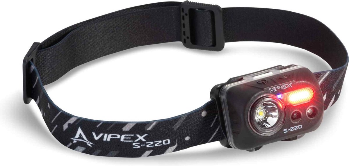 Anaconda Headlamp Vipex S-220 (Incl. Bewegingssensor) - Hoofdlamp