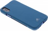 Adidas Sports Solo Backcover iPhone X / Xs hoesje - Blauw