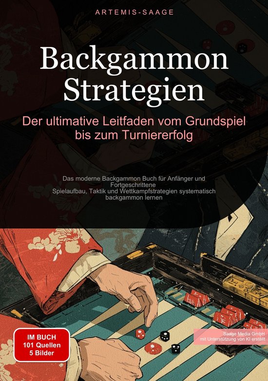 Backgammon Strategien: Der ultimative Leitfaden vom Grundspi ... - cover