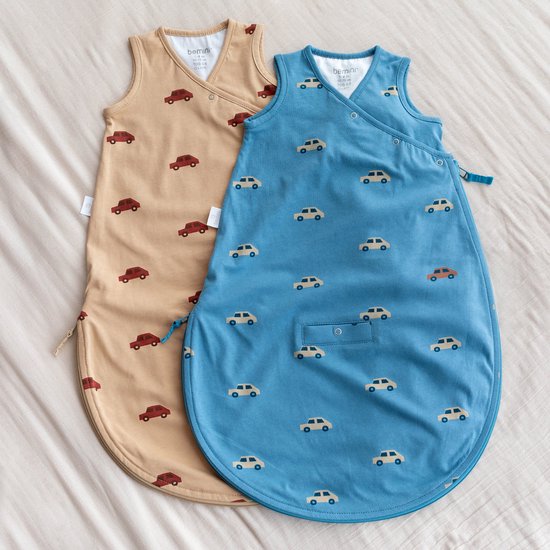 BEMINI Gigoteuse - MAGIC BAG 1-4m - TOG 0.5 - Jersey - Mario turquoise