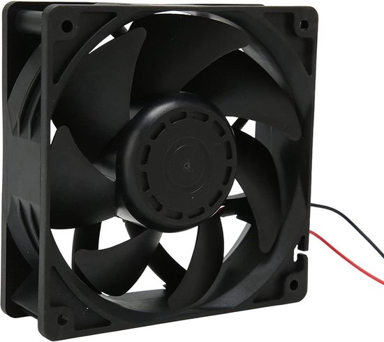 Toptan yüksek hava akımı 4 inç 120mm fırçasız 24V DC eksenel akış 120x120x32 DC