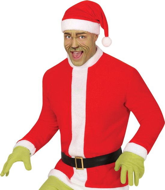 Fiestas Guirca - Herenkostuum Christmas hater - maat S - 1 stuks