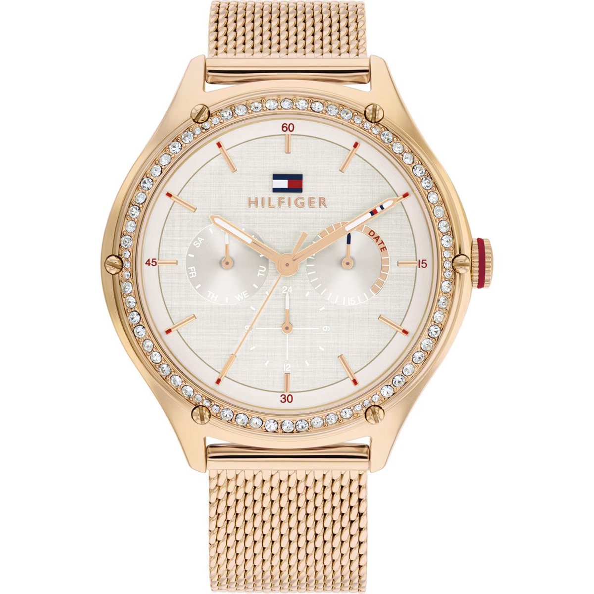 Tommy Hilfiger Lexi 1782653 Horloge - Staal - Rosékleurig - Ø 40 mm
