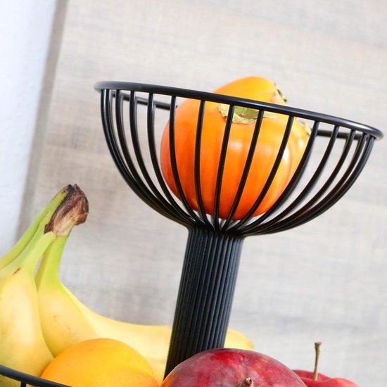 bremermann Fruitmand, fruitschaal, draadmand rond, ca. 25 x 12,5 H cm bremermann Fruitmand, fruitschaal, draadmand rond, ca. 25 x 12,5 H cm