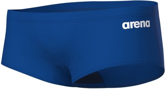Short de bain taille basse M Team Swim, Solid, bleu roi et blanc