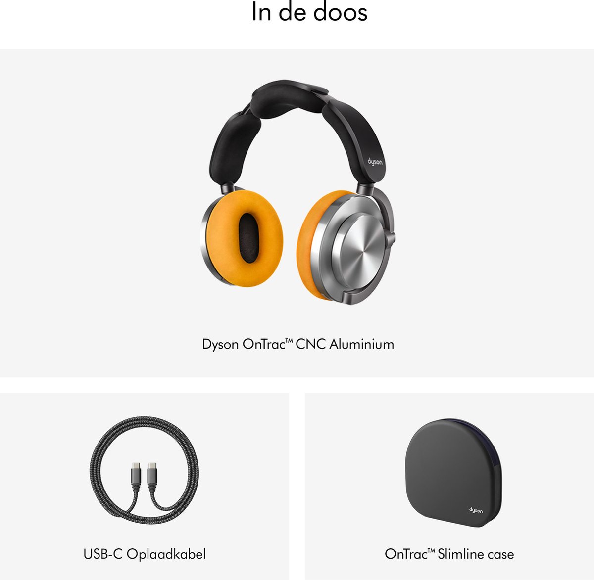 Dyson OnTrac Draadloze Over-Ear Koptelefoon met Noise - afbeelding 2