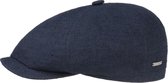 Stetson 6-Panel Linen Silk Blue Pet  - Blauw