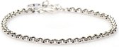 Karma Silver Bracelet Joy Silver Armband  (Lengte: 16.50-19.00 cm) - Zilver