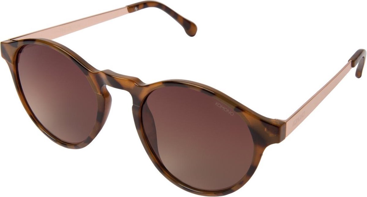 Komono Zonnebril Devon Metal Rose Gold S3214 Metaal - Dames & Heren
