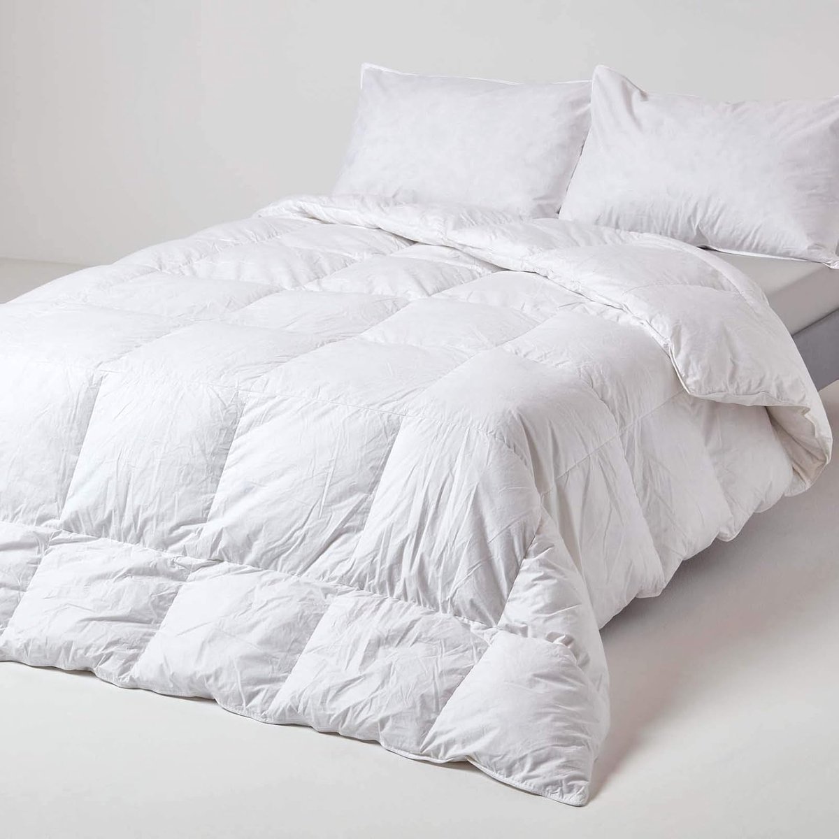 Homescapes Donzen Winterdekbed 200x200 cm – Eendendons & Veren – Warmteklasse 1 – OEKO-TEX® & RDS Gecertificeerd