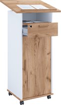 Houten lessenaar Lessenaar wielen Komil