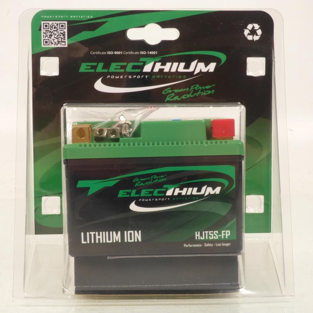 Lithium-elektriumaccu voor Yamaha 450 YZ-F 4T 2018-2022 YTZ5S-BS / HJZ5S-FP / 12,8 V 1,6 Ah nieuw