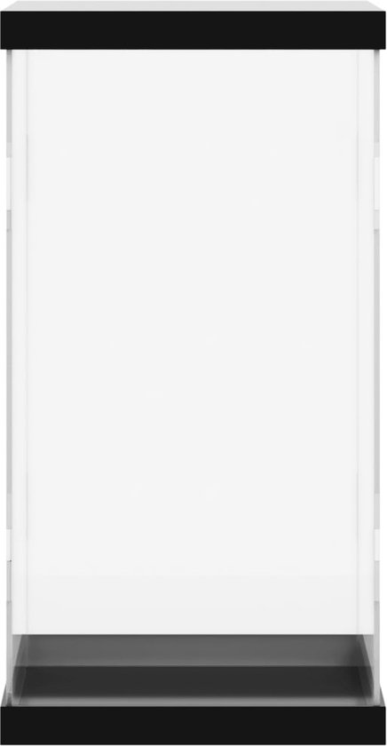 vidaXL Vitrine transparente 20x20x38 cm Acrylique