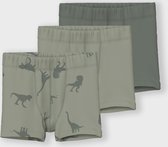 NAME IT NMMTIGHTS 3P AGAVE GREEN DINO NOOS Jongens Onderbroek - Maat 86