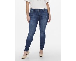 Only Carmakoma Jeans Carwilly Reg Skinny Jeans Dnm Tai N 15247044 Medium Blue Denim Dames Maat - W46 X L32
