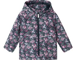 Name It Mini Mädchen Jacke Mit Allover-Print - Leichte Frühlingsjacke Mit Kapuze