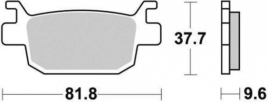 Plaquette de frein Ferodo pour Scooter Honda 150 SH 2013 à 2019 KF13B / AR Neuf