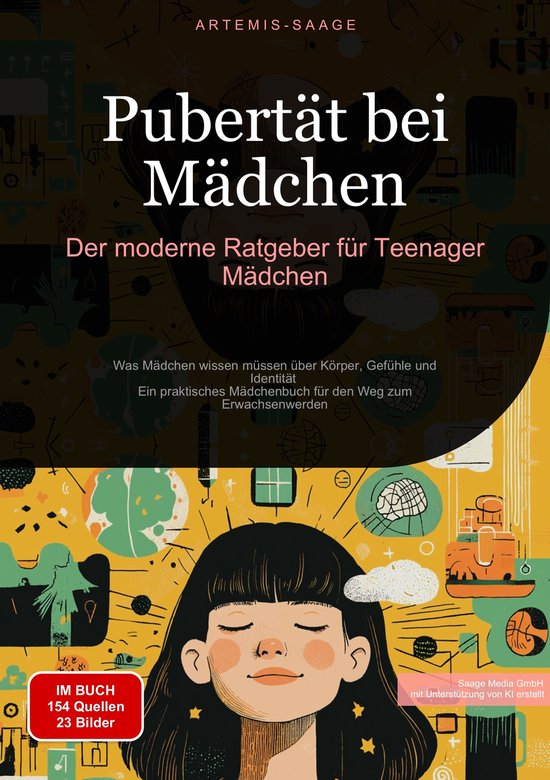 Pubertät bei Mädchen: Der moderne Ratgeber für Teenager M ... - cover