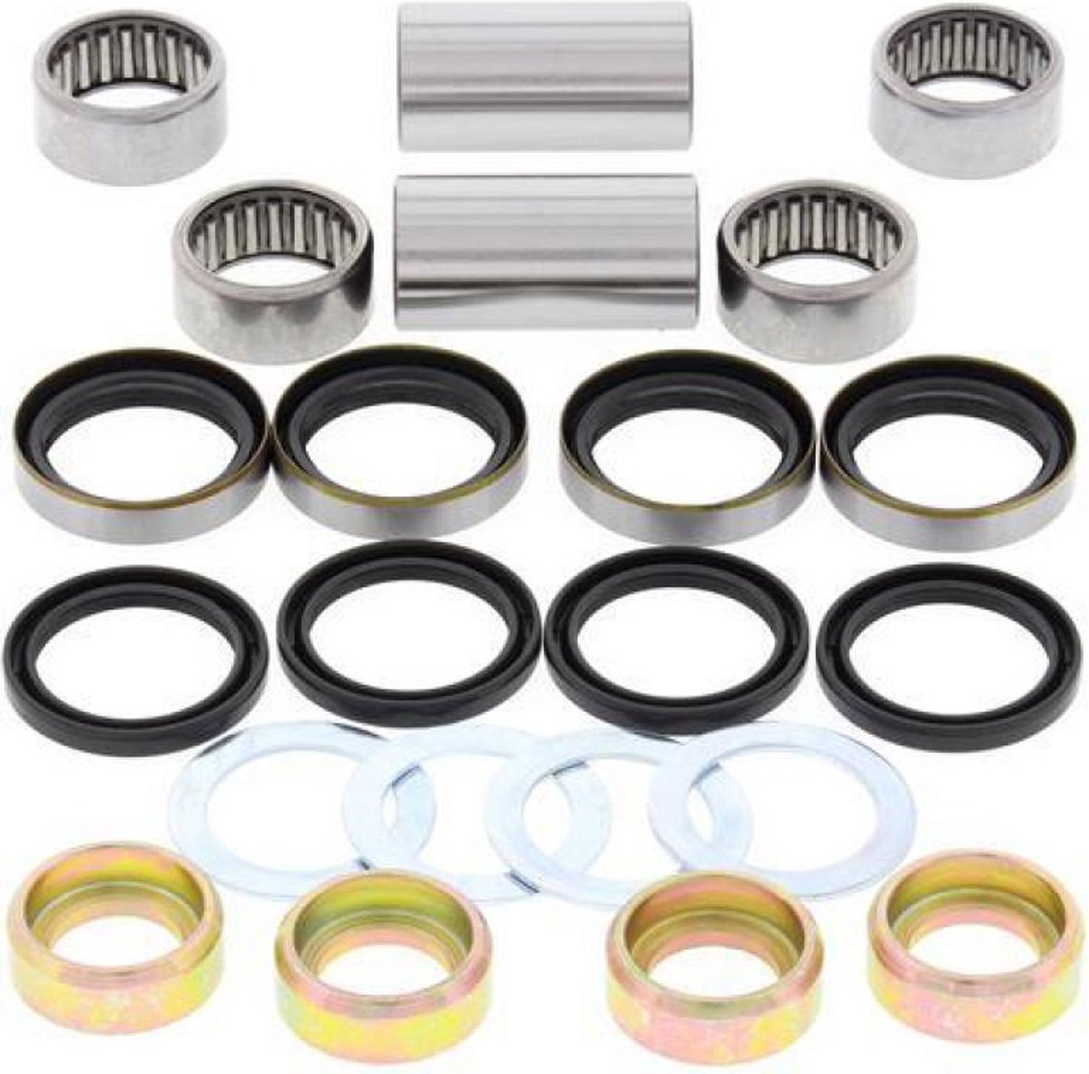 alle ballen achterbrug as reparatieset voor ktm 525 mxc racing 4t 2003 nieuw