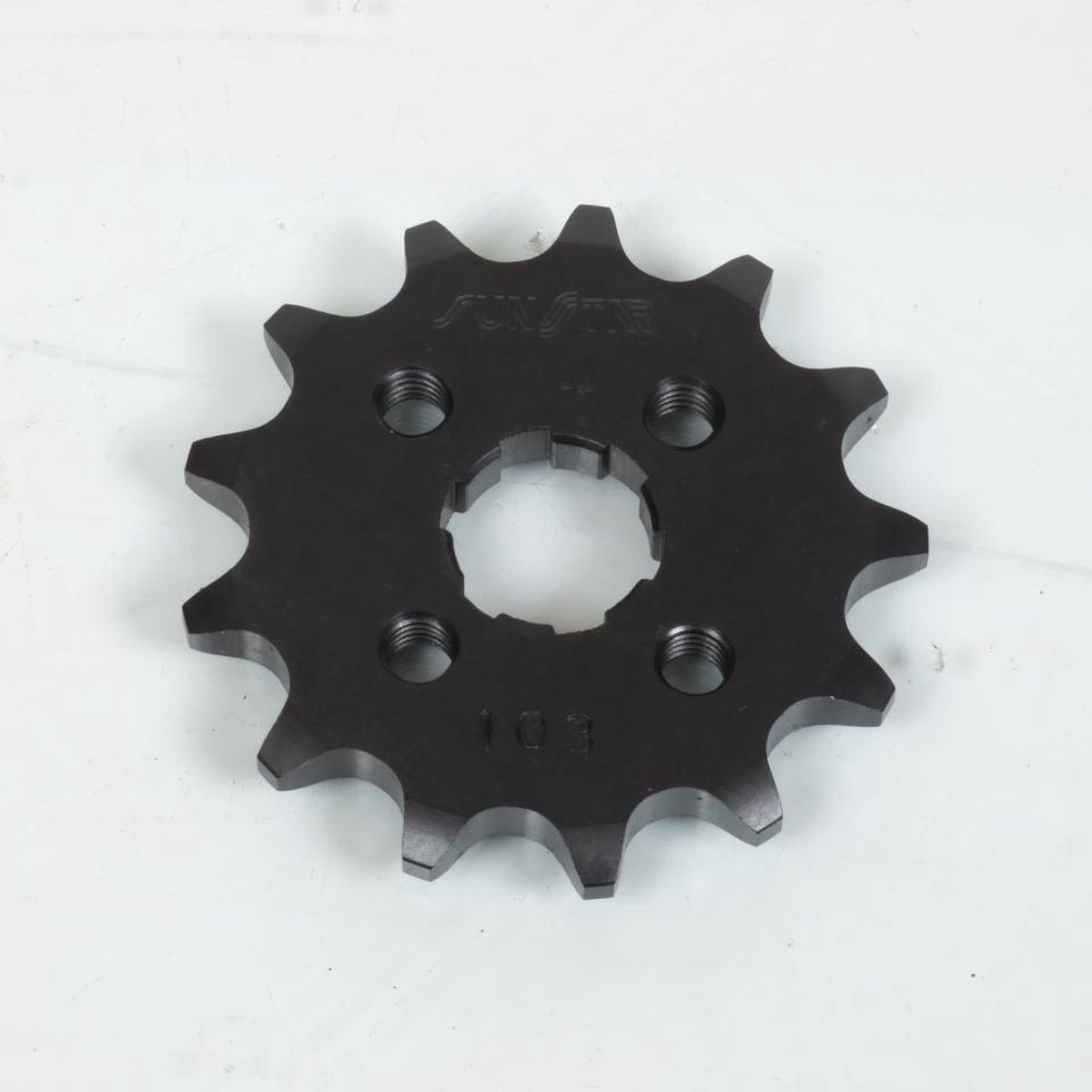 Pignon de sortie de boite Sunstar pour Moto Kawasaki 110 KLX L 2010 à 2013 13 dents / AVG Neuf